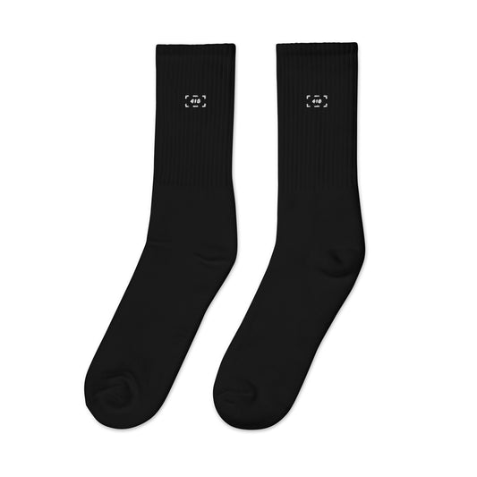 Embroidered 413 socks