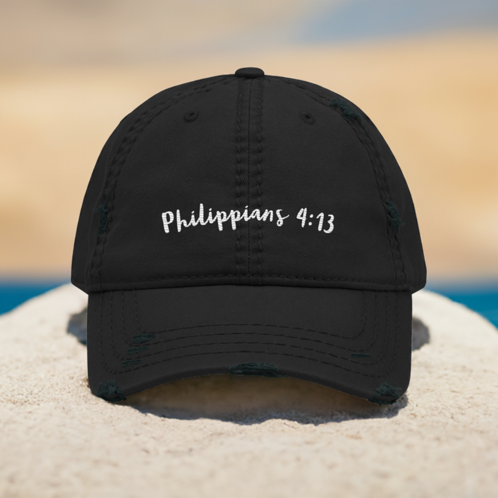 Distressed Philippians caps